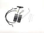 11-18 Porsche Cayenne 92A 958 Emergency Bumper Trunk Spare Towing Hitch Used. Price: $84.96.