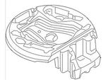 Genuine Audi Tool Box Spare Tire Carrier 4G0-012-109-F New. Price: $40.48.