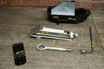 2008-2011 Mercedes C300 W204 Spare Tool Wrench Hook Jack Lift W/ Holder Set Oem Used. Price: $127.49.