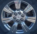2014 Srx Oe Wheel 18X8 Chrome Opt Q6X Cadillac Used. Price: $261.00.