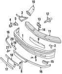 Genuine Bmw Hole Cover 51-11-1-960-279 New. Price: $30.21.