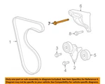 Gm Oem Belt Or Pulley-mount Bracket Upper Bolt 11519214 New. Price: $30.38.