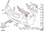 Genuine Bmw M6 E63 E64 Convertible Coupe Cover Primed Left 51117899511 New. Price: $49.76.