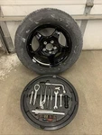2000-2006 Mercedes Benz S500 W220 Emergency Spare Tire Wheel K6001 With Toolkit Used. Price: $250.00.