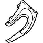 New Genuine Mercedes-benz Bumper Joint Cover 16388509239040 Oem. Price: $100.85.