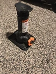 11-16 Ford Super Duty Emergency Bottle Jack Used. Price: $95.00.