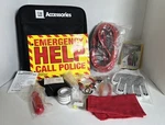 New Gm Accessories 84281197 Roadside Emergency Kit With Bowtie Logo (40 Pieces). Price: $85.00.