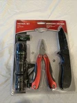 Roadpro 18HS100 Tactical Tool Set, Piece: Flashlight With Aa Batteries, 13 New. Price: $29.99.