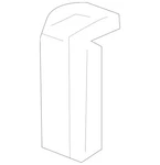 Genuine Mercedes-benz Cover Bumper Area 463-885-98-01 New. Price: $244.62.