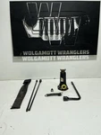 97-06 Jeep Tj Wrangler Lug Wrench Complete Jack Set W/ Strap & Bag Oem Cc 14 Used. Price: $128.70.
