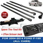 Oem Replacement 2004-2014 Ford F150 Spare Tire Tool Kit With 2T Scissor Jack New. Price: $60.59.
