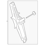 Genuine Ford Jack Assembly KT1Z-17080-C New. Price: $206.43.