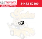 Yaris Hatchback Bumper Hole Cover 81482-52300 Fits 2012-2014 Driver Side New. Price: $26.62.