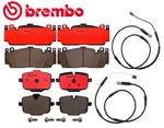 Front Brake Pad & Rear Ceramic Oem Brembo + Sensor For Bmw M5 M6 12-19 New. Price: $328.52.