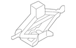Genuine Nissan Floor Jack 99550-6MA0A New. Price: $246.32.