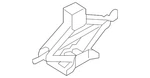 Genuine Nissan Floor Jack 99550-EQ57A New. Price: $239.32.