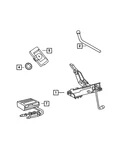Genuine Mopar Grommet 5097080AA New. Price: $14.26.