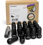For Chevy C3500HD 91-97 Lug Wheel Installation Kit Black Cone Seat Spline 6 New. Price: $49.55.