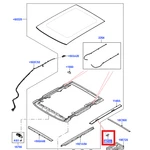 Genuine Range Rover L460 & Rr Sport Panoramic Roof Finisher LR177276/LR185482 New. Price: $77.79.