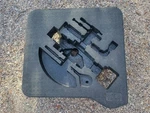 2012 Honda Accord Sedan Jack And Tool Black Foam Trunk Insert 84540-TA5-A000 Used. Price: $25.00.
