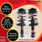 Monroe Oem Front Struts Assembly 1999-2003 Mitsubishi Galant Lifetime Warranty New. Price: $308.62.