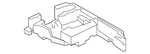 Genuine Audi Storage Compartment 8S0-012-109-R New. Price: $41.08.