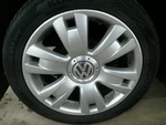 Wheel 17X7 Alloy Vented Spoke Fits 02-05 Beetle 104926670 Used. Price: $209.95.