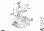 For Bmw E83 X3 2007-2010 Spare Tire Carrier-space Saver Cup Genuine New. Price: $385.59.