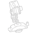 Genuine Toyota 4RUNNER Spare Carrier 51900-35403 New. Price: $185.78.