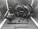 2010 - 2016 Cadillac Srx Compact Spare Tire Foam Mount Jack Kit W/ Hardware Used. Price: $109.95.