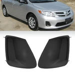 For 2011 2012 2013 Toyota Corolla Pair Front Bumper Fog Light Hole Insert Cover New. Price: $12.50.