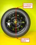 Spare Tire 165/80-17" FITS:2023 2024 2025 2026 Kia Sportage New. Price: $229.00.