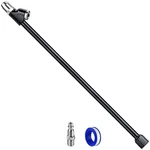 13'' Dual Head Air Chuck Set, Heavy Duty Extended Reach - Zinc Alloy New. Price: $24.45.