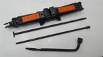Jack And Tool Kit For Spare Tire 2005 Nissan Pathfinder Used. Price: $86.10.