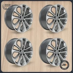 4X 18" Replacement Wheel For Honda Accord Sport 2013-15 Machined Charcoal 64048A New. Price: $609.75.