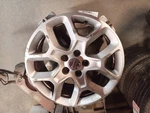17X7 Aluminum Wheel Rim From 2018 Jeep Renegade 12655438 Used. Price: $119.38.