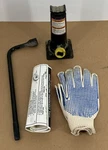 1997-2002 Ford Expedition 4X4 Emergency Bottle Jack & Lug Wrench F75A-17A083-HA Used. Price: $44.95.