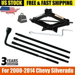 For 2000-2014 Chevy Silverado 1500 2500 3500 Spare Tire Tool Kit + Scissor Jack New. Price: $57.22.