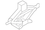 Genuine Nissan Floor Jack 99550-6LB0A New. Price: $199.23.