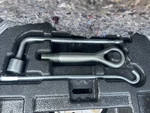 Emergency Roadside Tools Toolkit Jack Lugwrench Infiniti Q50 2015 969044 Used. Price: $155.00.