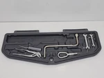 97-03 Bmw E38 740 E39 540I E31 Rear Trunk Spare Tool Kit Tray Set Oem Used. Price: $67.50.