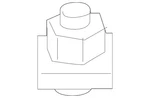 Genuine Bmw Apron/rail Assembly Cotter Pin 41-00-9-880-323 New. Price: $28.46.