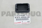 6187560020A3 Genuine Toyota Lid, Spare Wheel Carrier, NO.1 61875-60020-A3 New. Price: $6.41.