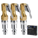 Wncgc Air Chuck Pack Of 3, Heavy Duty Closed Flow Tire With 1/4" Fnpt New. Price: $26.53.