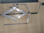 Porsche 911 964 993 Lug Nut Tool Aluminum Scissor Car Jack With Handle Used. Price: $230.00.