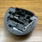 2013-2024 Maserati Ghibli M157 Emergency Spare Jack Insert W/ Tools Oem Used. Price: $60.00.