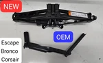 2021-2026 Ford Bronco Sport Emergency Spare Tire Wheel Jack Lift Oem Used. Price: $75.00.