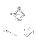 Genuine Mopar Scissors Jack 68159285AD New. Price: $127.31.