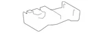 Genuine Toyota Trunk Trim Scuff Plate Insulator 6477702250 New. Price: $52.74.