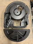 2018 Jaguar Xj Trunk Spare Tire Emergency Tool Kit Foam Holder GW9317B043AA Used. Price: $65.00.